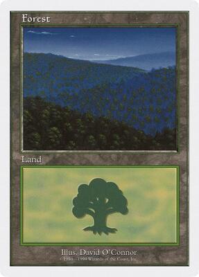 Forest (102) card from Battle Royale Box Set