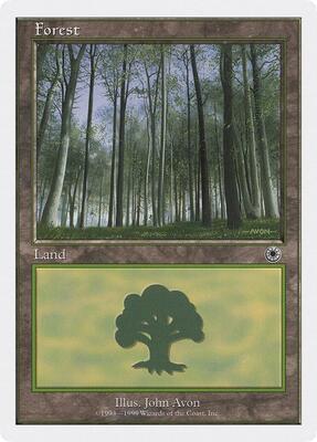 Forest (104) card from Battle Royale Box Set