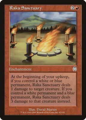 Raka Sanctuary card from Apocalypse