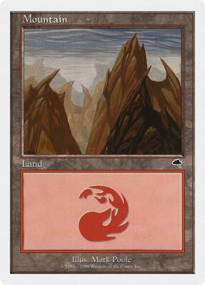 Mountain (117) card from Battle Royale Box Set