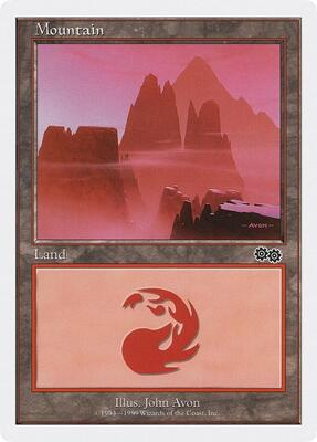 Mountain (120) card from Battle Royale Box Set