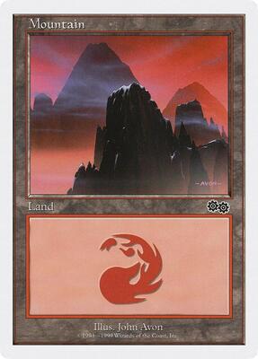 Mountain (122) card from Battle Royale Box Set