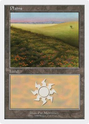 Plains (125) card from Battle Royale Box Set