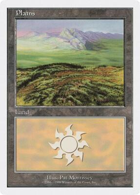 Plains (126) card from Battle Royale Box Set