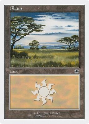 Plains (127) card from Battle Royale Box Set