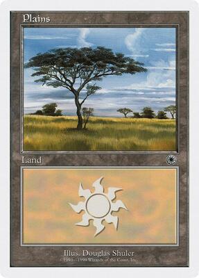 Plains (128) card from Battle Royale Box Set