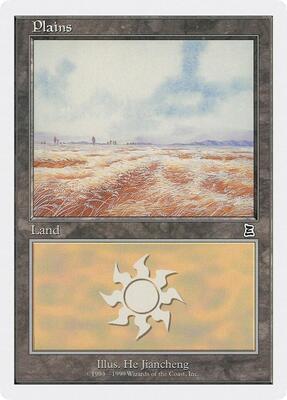 Plains (130) card from Battle Royale Box Set