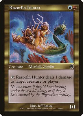 Razorfin Hunter card from Apocalypse