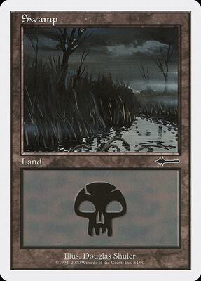Swamp (84) card from Beatdown Box Set