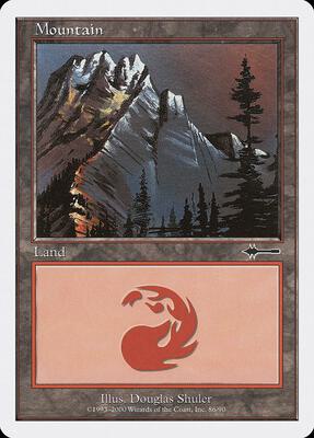 Mountain (86) card from Beatdown Box Set