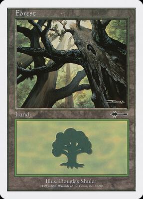 Forest (88) card from Beatdown Box Set