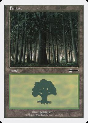 Forest (89) card from Beatdown Box Set