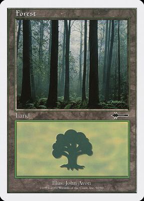 Forest (90) card from Beatdown Box Set