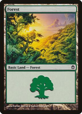 Forest (39) card from Duel Decks: Ajani vs. Nicol Bolas