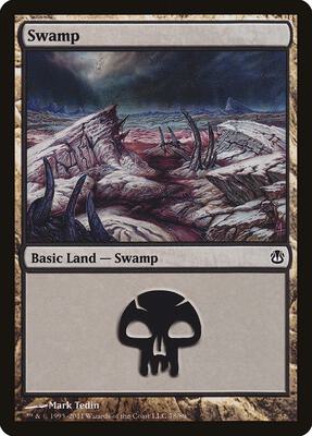 Swamp (78) card from Duel Decks: Ajani vs. Nicol Bolas