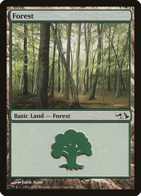 Forest (29) card from Duel Decks: Elves vs. Goblins
