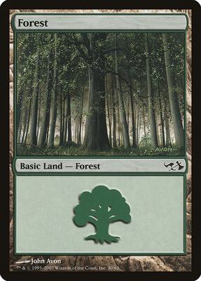 Forest (30) card from Duel Decks: Elves vs. Goblins