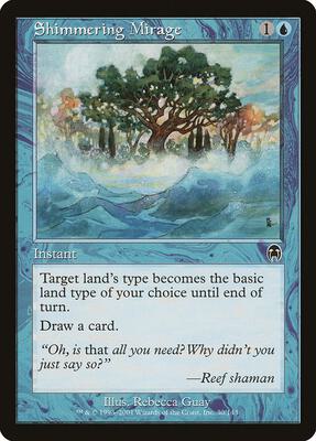 Shimmering Mirage card from Apocalypse
