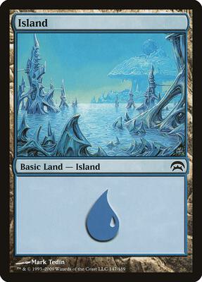 Island (147) card from Planechase