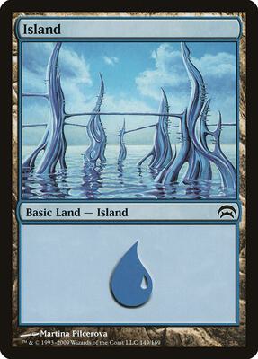 Island (149) card from Planechase