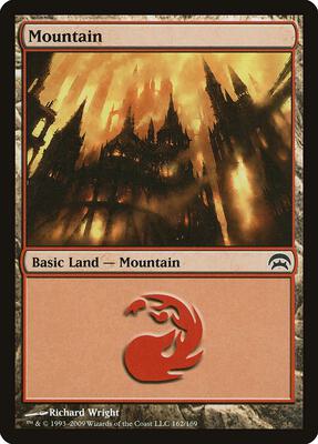 Mountain (162) card from Planechase