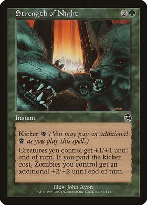 Strength of Night card from Apocalypse
