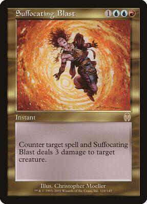 Suffocating Blast card from Apocalypse