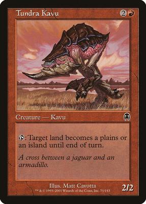 Tundra Kavu card from Apocalypse