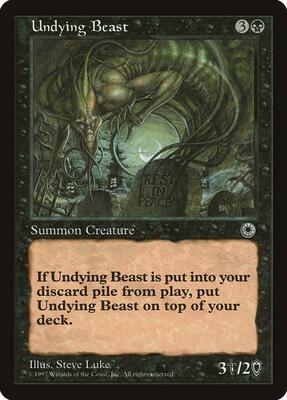 Undying Beast card from Portal