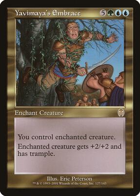 Yavimaya's Embrace card from Apocalypse