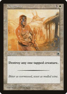 Vengeance card from Portal