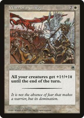Warrior's Charge (Flavor Text) card from Portal