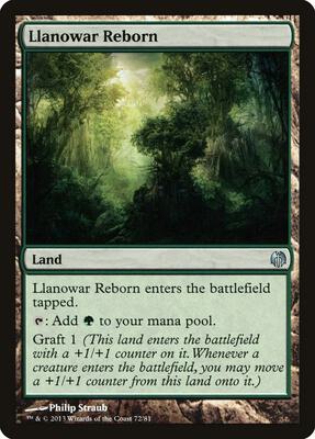 Llanowar Reborn card from Duel Decks: Heroes vs. Monsters