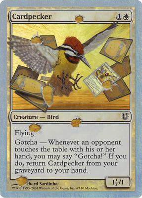 Cardpecker (Alternate Foil) card from Unhinged