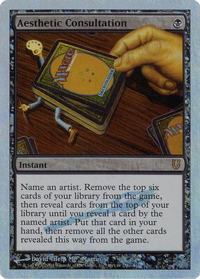 Aesthetic Consultation (Alternate Foil) card from Unhinged
