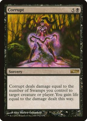 Corrupt (IDW Comics 2013) card from Media Promos