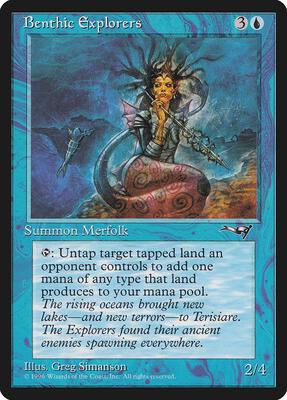 Benthic Explorers (On the Rocks) card from Alliances