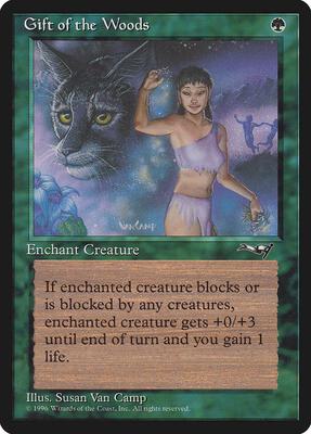 Gift of the Woods (Girl/Lynx) card from Alliances