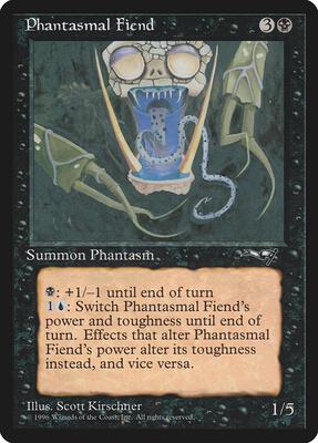 Phantasmal Fiend (Close-up) card from Alliances