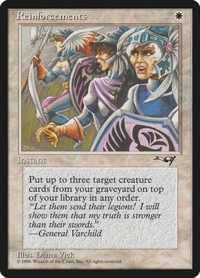 Reinforcements (Line-up) card from Alliances