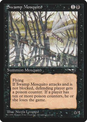 Swamp Mosquito (Fallen Tree) card from Alliances