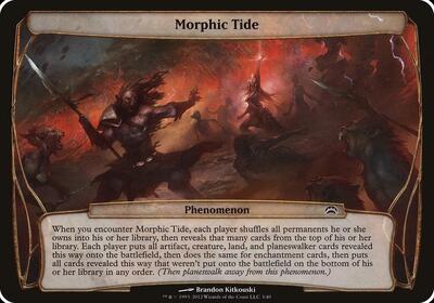 Morphic Tide (Planechase 2012) card from Oversize Cards