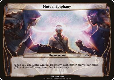 Mutual Epiphany (Planechase 2012) card from Oversize Cards