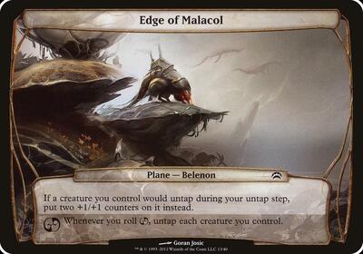 Edge of Malacol (Planechase 2012) card from Oversize Cards