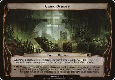 Grand Ossuary (Planechase 2012) card from Oversize Cards