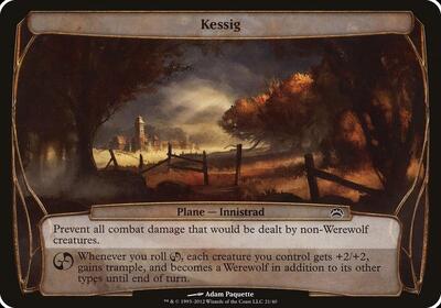 Kessig (Planechase 2012) card from Oversize Cards