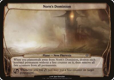 Norn's Dominion (Planechase 2012) card from Oversize Cards