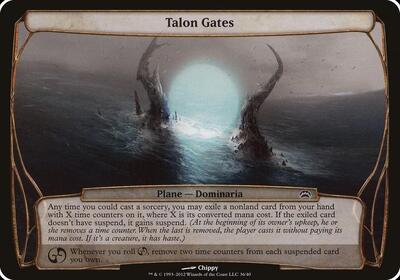 Talon Gates (Planechase 2012) card from Oversize Cards