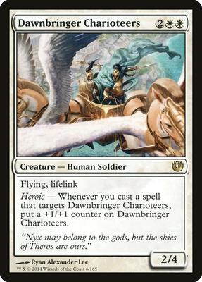Dawnbringer Charioteers card from Journey Into Nyx