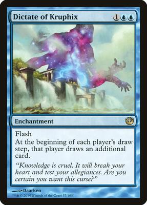 Dictate of Kruphix card from Journey Into Nyx